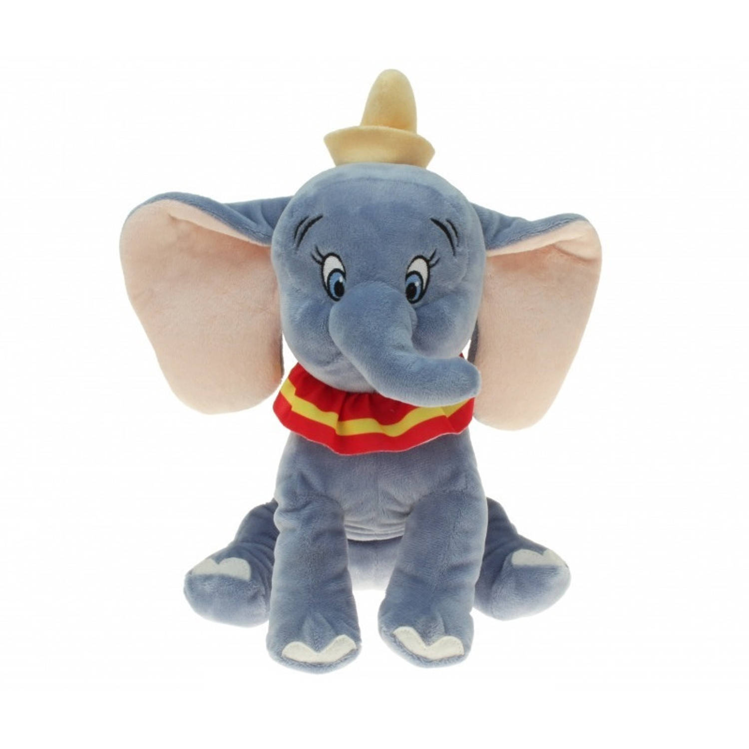 Kruger Pluche Disney Dombo knuffel 30 cm - Speelgoed - Pluche knuffels - Dierenknuffels - Knuffelbeesten - Cartoon knuffels - Walt Disney