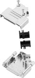 encitech D45ZK25-NM-K 6560-0166-13 D-sub behuizing Aantal polen: 25 Tinspuitgiet 45 ° Metaal 1 stuk(s)