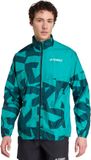 adidas TERREX Terrex Multi Printed Windjack Heren Groen