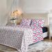 MB HOME ITALY Fantasy Bedlakens, Petali, Tweepersoons