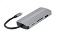 Gembird A-CM-COMBO8-02 USB Hub - 8-in-1 Multi Adapter - USB-C Dock