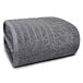 Tens Towels Set van 1 Jumbo badlaken, 100 x 203 cm, extra groot en licht, sneller te drogen, 100% katoen, superzacht en absorberend, perfect om in te wikkelen, donkergrijs