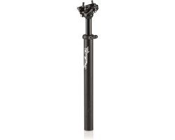 XLC SP-S01 Zadelpen - 27.2 x 350mm - Zwart - Verend - Aluminium
