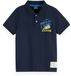 Scotch & Soda Garçon Haut Bleu Coton Taille 8