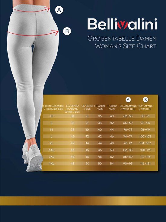 Bellivalini BLV-BLV50-148-LE Women's Capri Leggings - Dark Melange - L