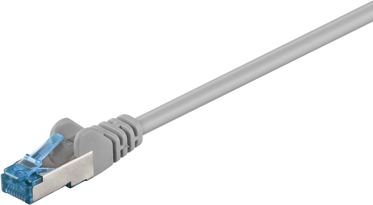 Goobay S/FTP netwerkkabel CAT6a - Grijs - 50 meter