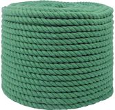 vidaXL Katoenen Touw 14 mm 50 m Groen