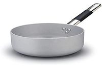 Pentole Agnelli Line aluminium inductiepan - 20 cm - zilver/zwart