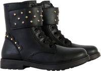 GEOX Junior-enkellaars met klittenband Eclair Synt.Lea