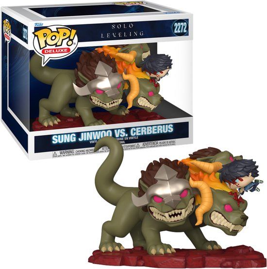 Funko Solo Leveling Sung Jinwoo Vs Cerberus - (Pop! Deluxe) Vinyl Figur 2272