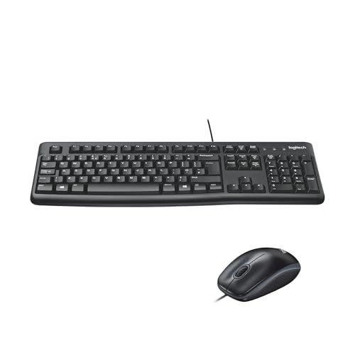 Logitech MK120 Bedraad Toetsenbord- en Muiscombinatie