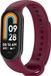 By Qubix Qubix Siliconen bandje Bordeaux Geschikt voor Xiaomi Smart Band 8 / 9 / 10