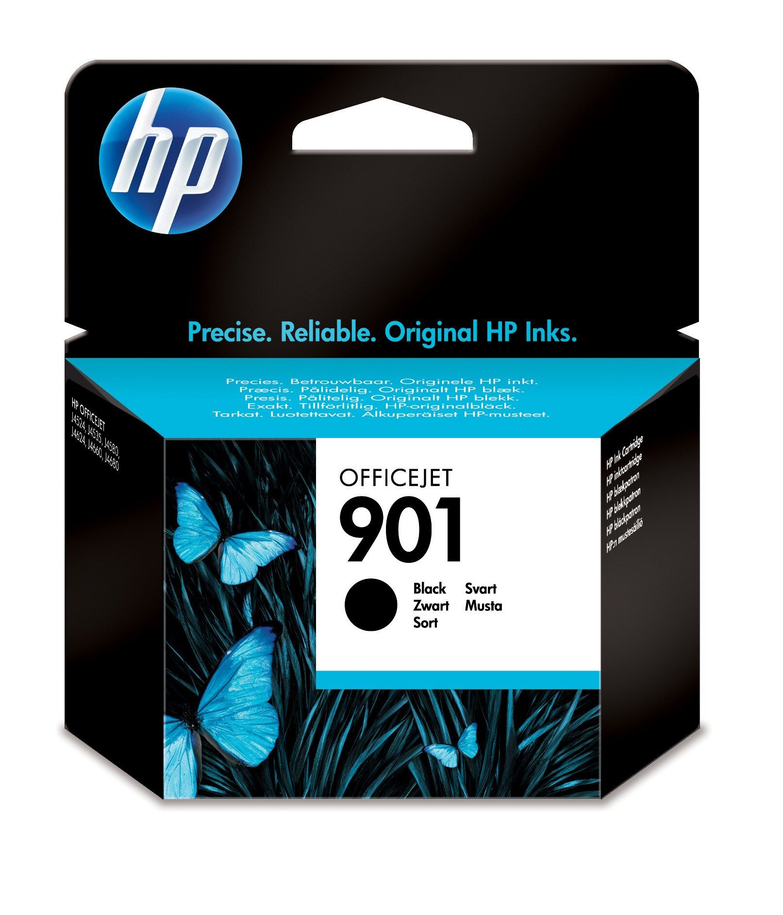 HP 901 originele zwarte inktcartridge