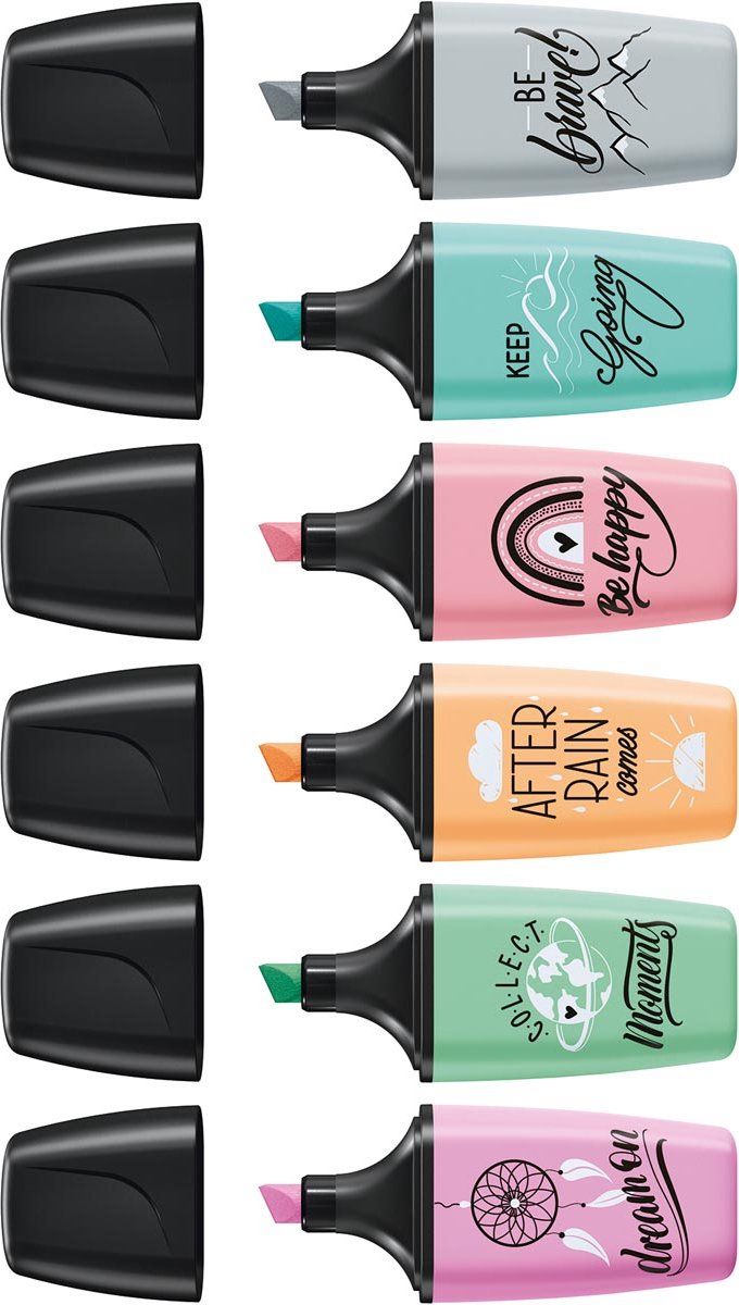 Stabilo BOSS MINI Pastellove markeerstift - pastelgroen - 10 stuks
