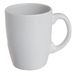 Excelsa Trendy mok van keramiek, afmetingen: 8 x 11 x 11 cm, wit