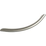 OBF Grimme OBF 72139419 Ingenio ladegreep (gebogen) ø 10 mm, breedte 151 mm, staal roestvrij stalen effect, zilver, gatafstand 128 mm