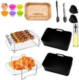 Lumehelbed Handels GmbH Set d'accessoires pour friteuse à air 16 pièces