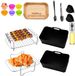 Lumehelbed Handels GmbH Set d'accessoires pour friteuse à air 16 pièces