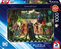 Schmidt Spiele The Justice League, Thomas Kinkade DC, puzzel voor volwassenen, legpuzzel, vanaf 12 jaar, 1000 stukjes, 57591
