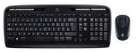 Logitech Wireless Combo MK330 - Clavier et souris sans fil - QWERTY US International Noir