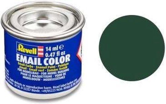 Revell #68 Dark Green - Matt - RAF - Enamel - 14ml