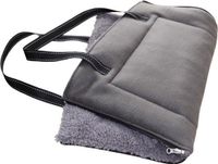 Nobby 2 in 1 deken tas shanta donkergrijs 60 x 40 cm