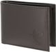 oxmox Leren portemonnee Leather RFID Protect Pocketbörse Freedom Pigeon Embossed Brown donkerbruin
