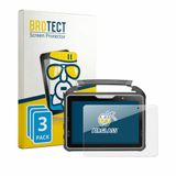 BROTECT Screenprotector 3 Stuks voor DT Research DT302RP Beschermglas Transparant
