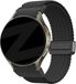 Bandz Bracelet tressé en nylon 'Easy fit' - Noir