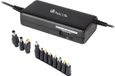 NGS BAN Universele handlader voor laptop, 90 W, inclusief 11 adapters, compatibel met HP, Dell, Asus, Lenovo, Acer, Toshiba, Samsung, zwart