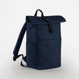 BagBase Premium Recycled Roll Top Backpack BG186 - Navy