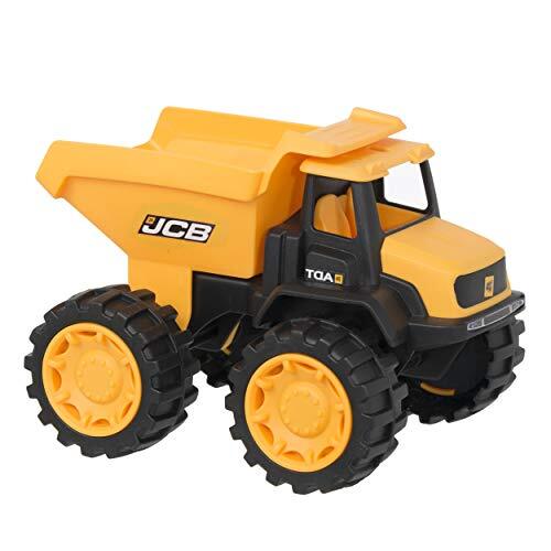 HTI Halsall Toys International JCB - Kids Toys - JCB Construction Dump Truck Toy - Kinderen Speelfiguren & Voertuigen - Iconische Bouwvoertuigen en Vrachtwagens - 2 Jaar Oude Jongen & Meisje Plus