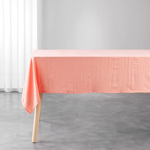 Douceur d'Intérieur Tafelkleed - Rechthoekig - 140 x 240 cm - Suzy Koraal - Microvezel Gewassen