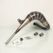 Giannelli Échappement pour Moto MBK 50 Xlimit 1997-1999 34651HF Gris