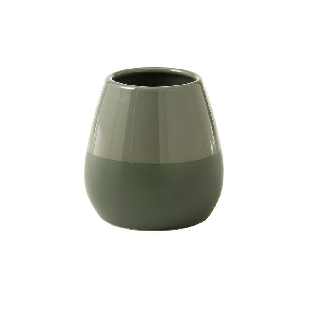 Sapho Gedy Wilma - Tandenborstel- en tandpastahouder staand, groen WL9807