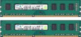 Samsung 8Go 2x 4Go DDR3 1600 MHz mémoire RAM pour PC de bureau, 240 broches DDR3, PC3-12800