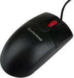 Merkloos Mouse Laser 3Button USB PS2 Rood/Zwart