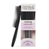 Tangle Teezer De Ultimate Styler-haarborstel - Onderhoudt en combineert pruiken, ingeweven stukken, extensies en clip-ins - Voor volume, textuur, glans en het uitborstelen van krullen - Gitzwart