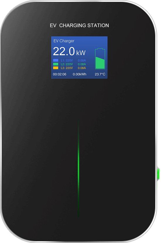 Merkloos’ Besen Laadstation - 1 Fase - 3.7 kW - 6M Laadkabel - Basis