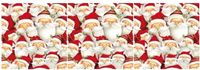 Ambiente Kerst thema servetten - 60x - 33 x 33 cm - Papieren wegwerp servetjes - Kerstmis versieringen/decoraties