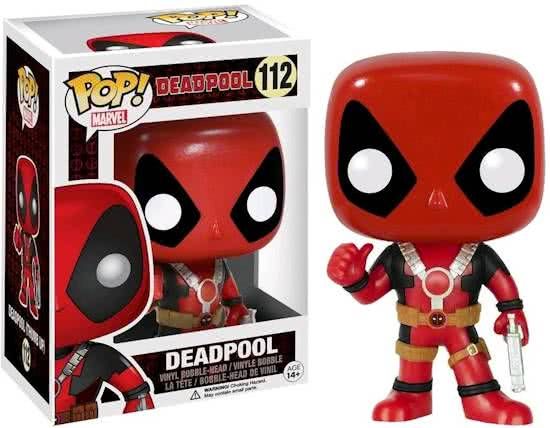 Merchandising MARVEL - Bobble Head POP NÂ° 112 - Deadpool Thumb Up