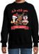 Bellatio Decorations Kersttrui/sweater voor jongens/meisjes - we wish you - zwart - Kerst diertjes 122/128