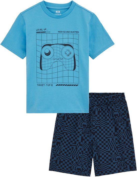 WE Fashion Jongens pyjama met print
