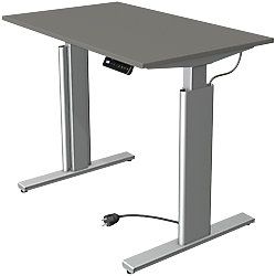 Kerkmann Zit-sta-bureau 10231312 - Grafiet/Zilver