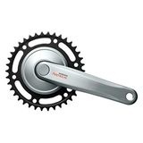 SHIMANO DCHO.9000/RS81 C50 Achterradio, zilver, eenheidsmaat