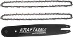 KRAFT&DELE Rail de guidage 16"/40cm + 2 chaînes KD10152