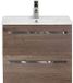 BES LED Seville Badmeubelset 60 cm - Tabacco - Keramische Wastafel Wit Enjoy