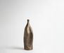Norevo Vase Norevo B14 x T13 x H40 cm Aluminium Aurum Satin Gegossen