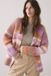 Summum Woman Cardigan Mélange de Laine Douce Tricot Multicolore
