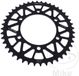 JT Sprockets Couronne Alu 44 Dents PAS 520 Noir Diamtre Intrieur 110 Espacement Fixation 130